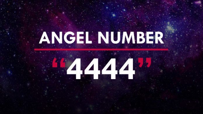 angel number 4444 hidden meaning